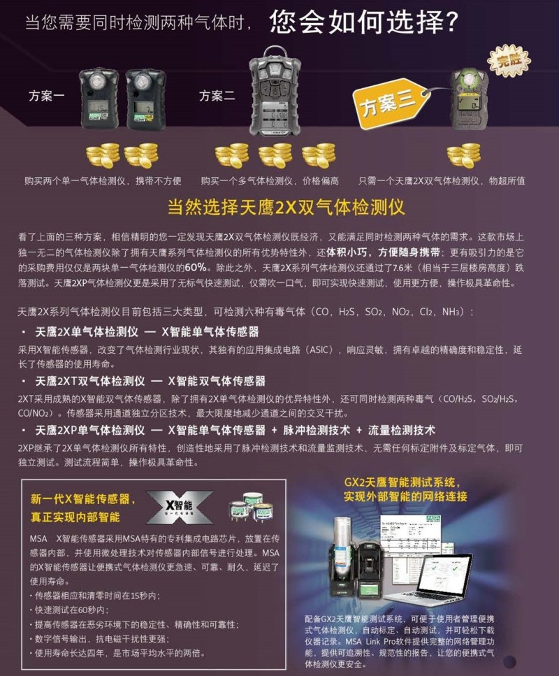 梅思安10196233（國產版）天鷹2X單氣體檢測儀圖片8