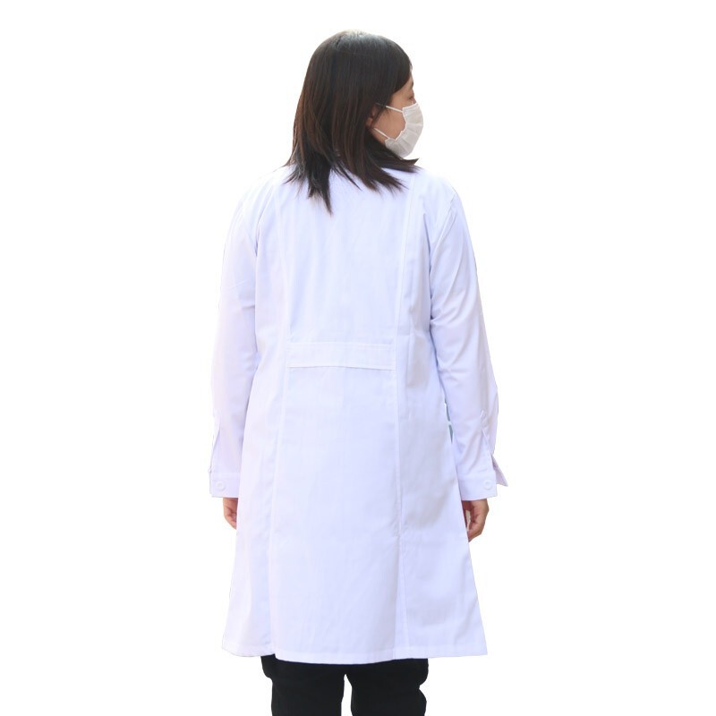 星工XG-DG3實(shí)驗(yàn)室食品衛(wèi)生長(zhǎng)袖白大褂 工作服圖片3