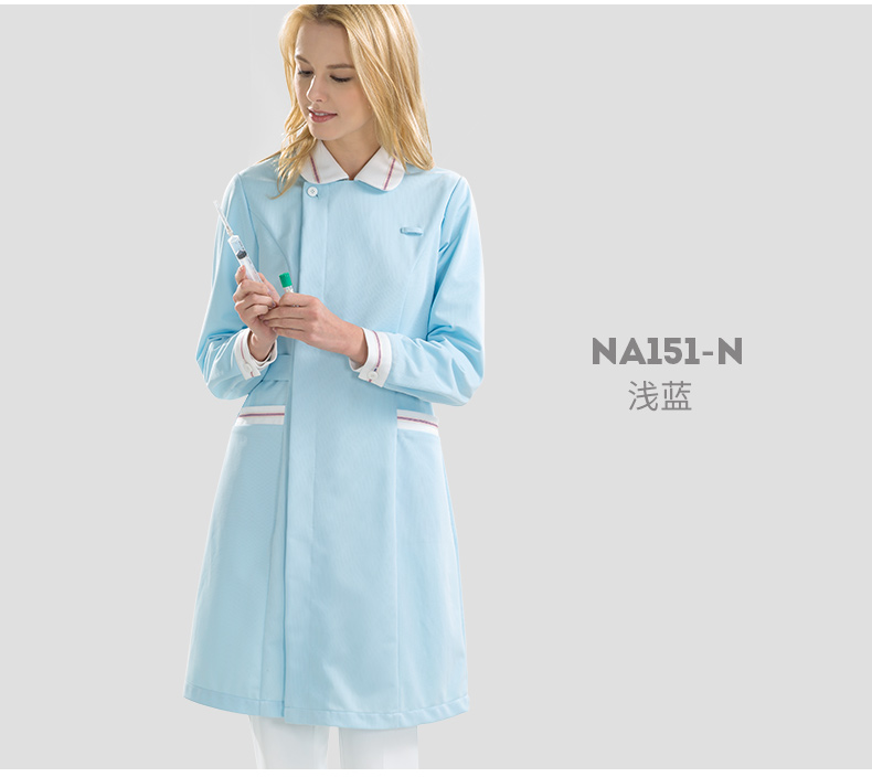 樂(lè)倍康NA151-N長(zhǎng)袖護(hù)士服圖片1
