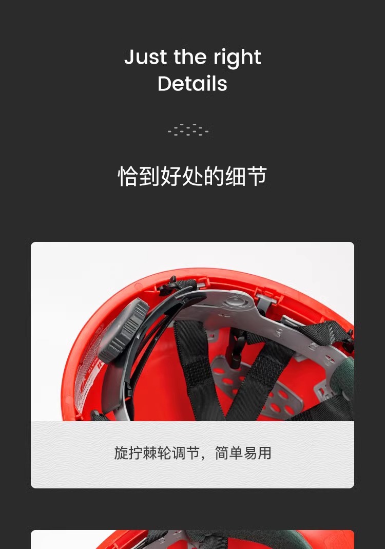 霍尼韋爾L99RS115S PE紅色安全帽 L99S系列安全帽15