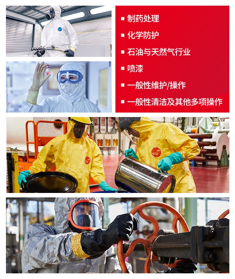 杜邦TC285S YL防化圍裙應用領域